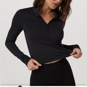 Vuori Black Studio Half Zip